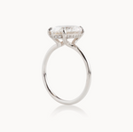 Oval Cut with Reverse Halo Design - Choice of .50ct /.80ct / 1.00ct or 1.20ct Centre Diamond